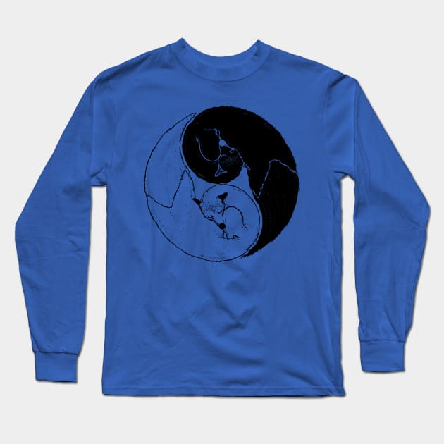 The Tao of Fox Long Sleeve T-Shirt by huebucket